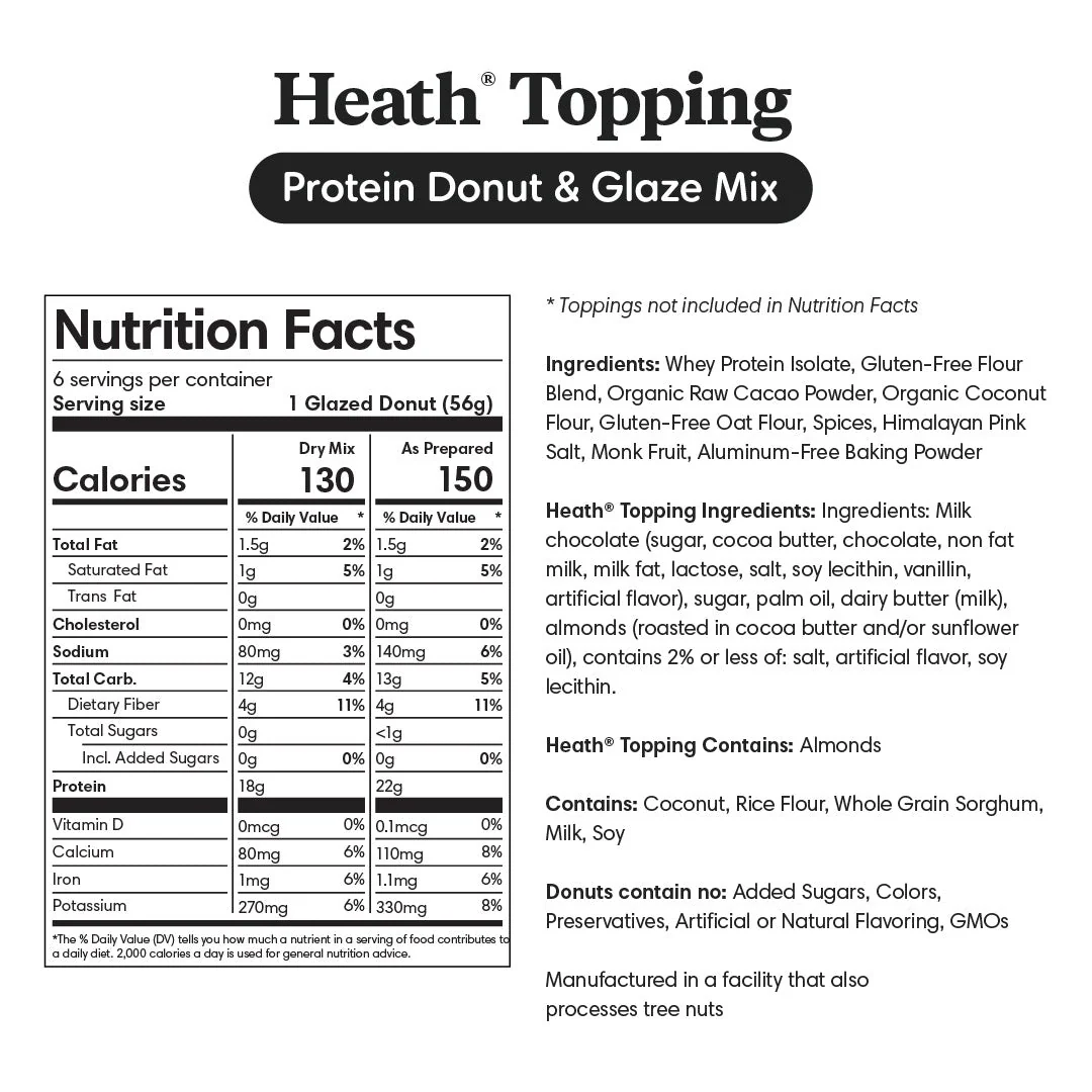 Premium Flavors Protein Donut Mixes - One Time Purchase - Image 30