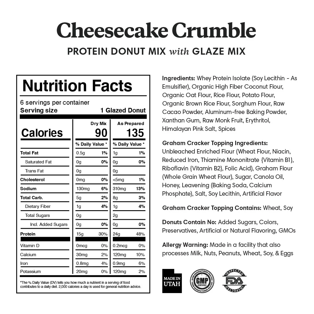 Premium Flavors Protein Donut Mixes - One Time Purchase - Image 35