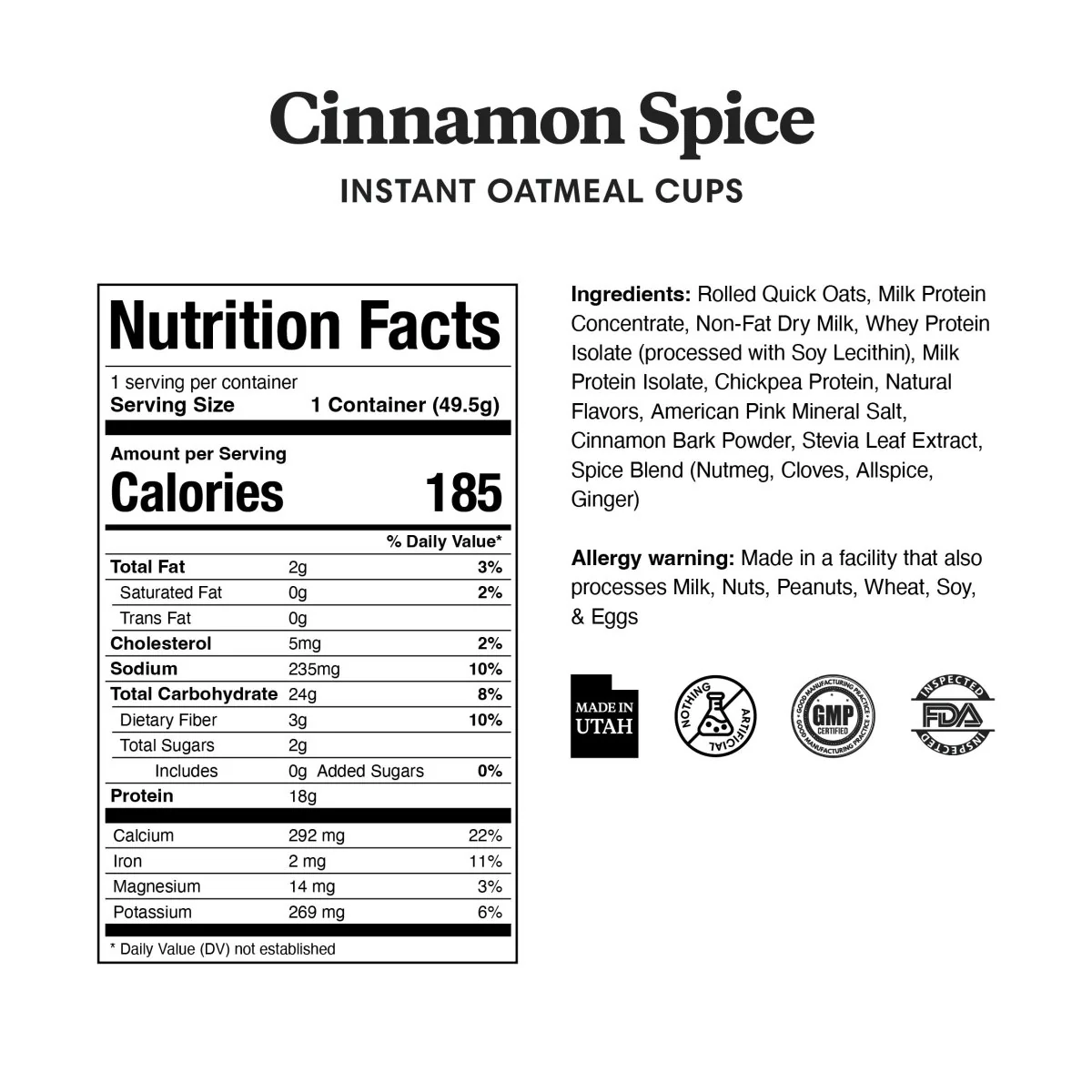 Protein Oatmeal Quick Cups Monthly Subscriptions- 12pk - Image 5
