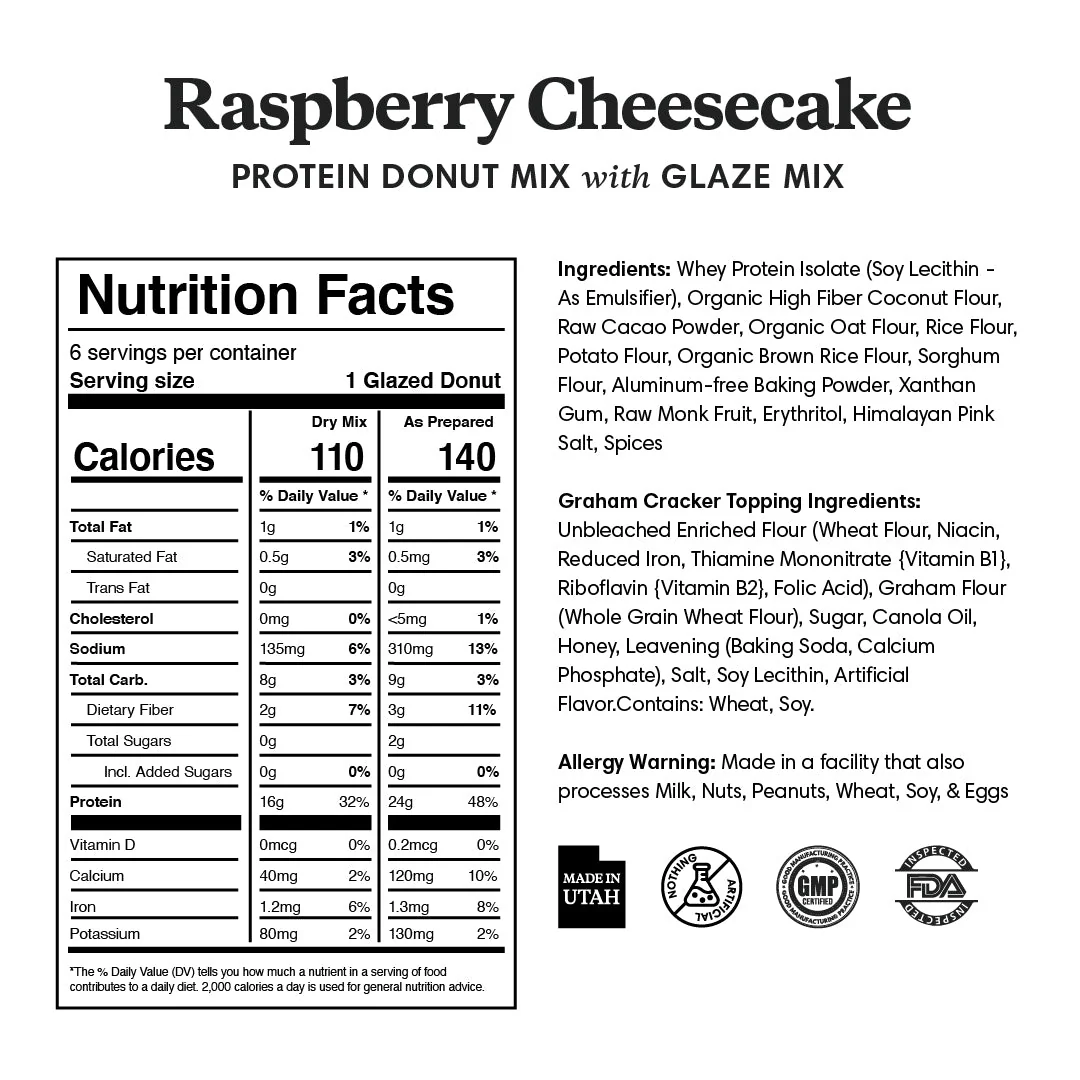 Standard Flavors Protein Donut Mixes - One Time Purchase - Image 35