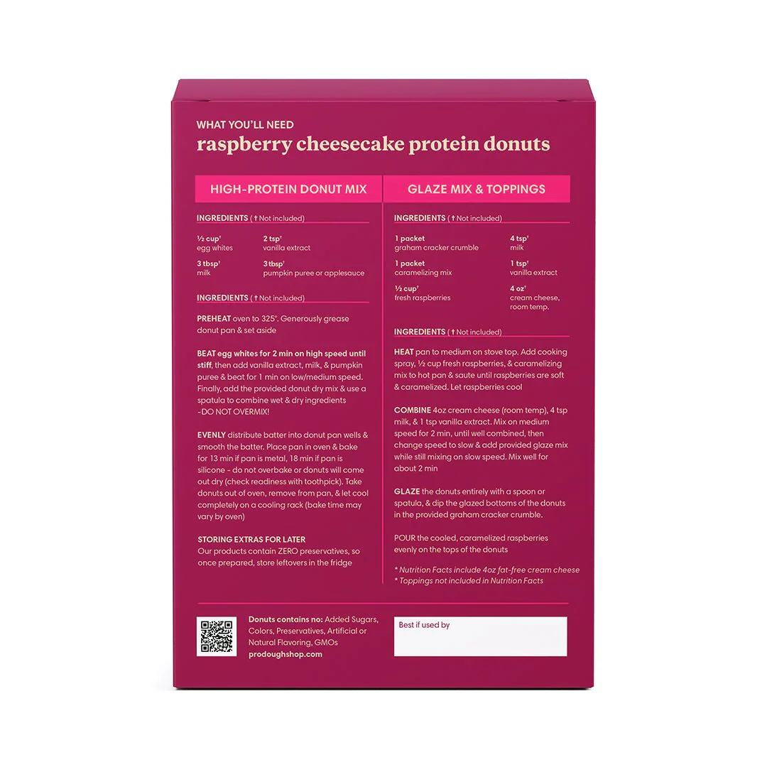 Standard Flavors Protein Donut Mixes - One Time Purchase - Image 36