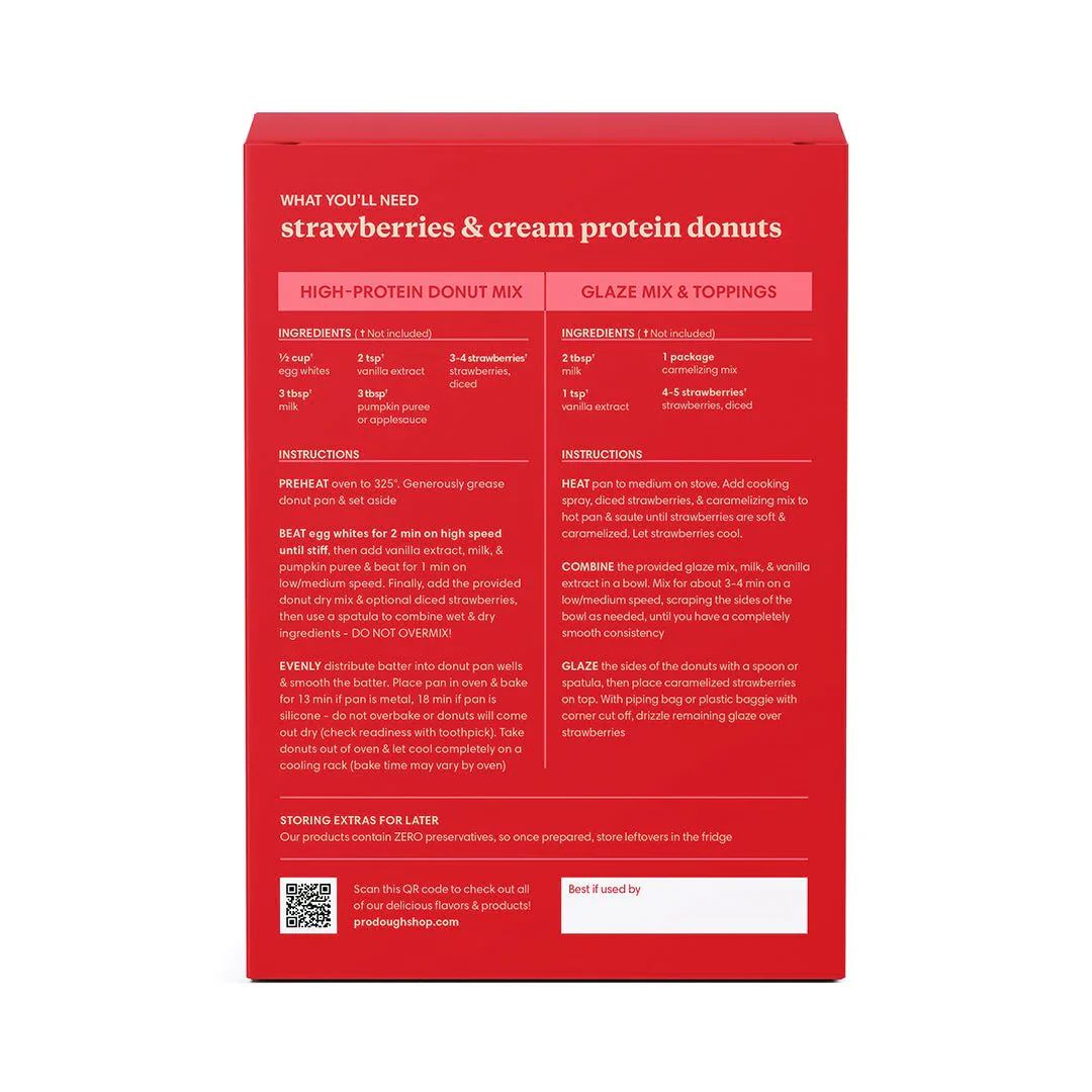 Standard Flavors Protein Donut Mixes - One Time Purchase - Image 42
