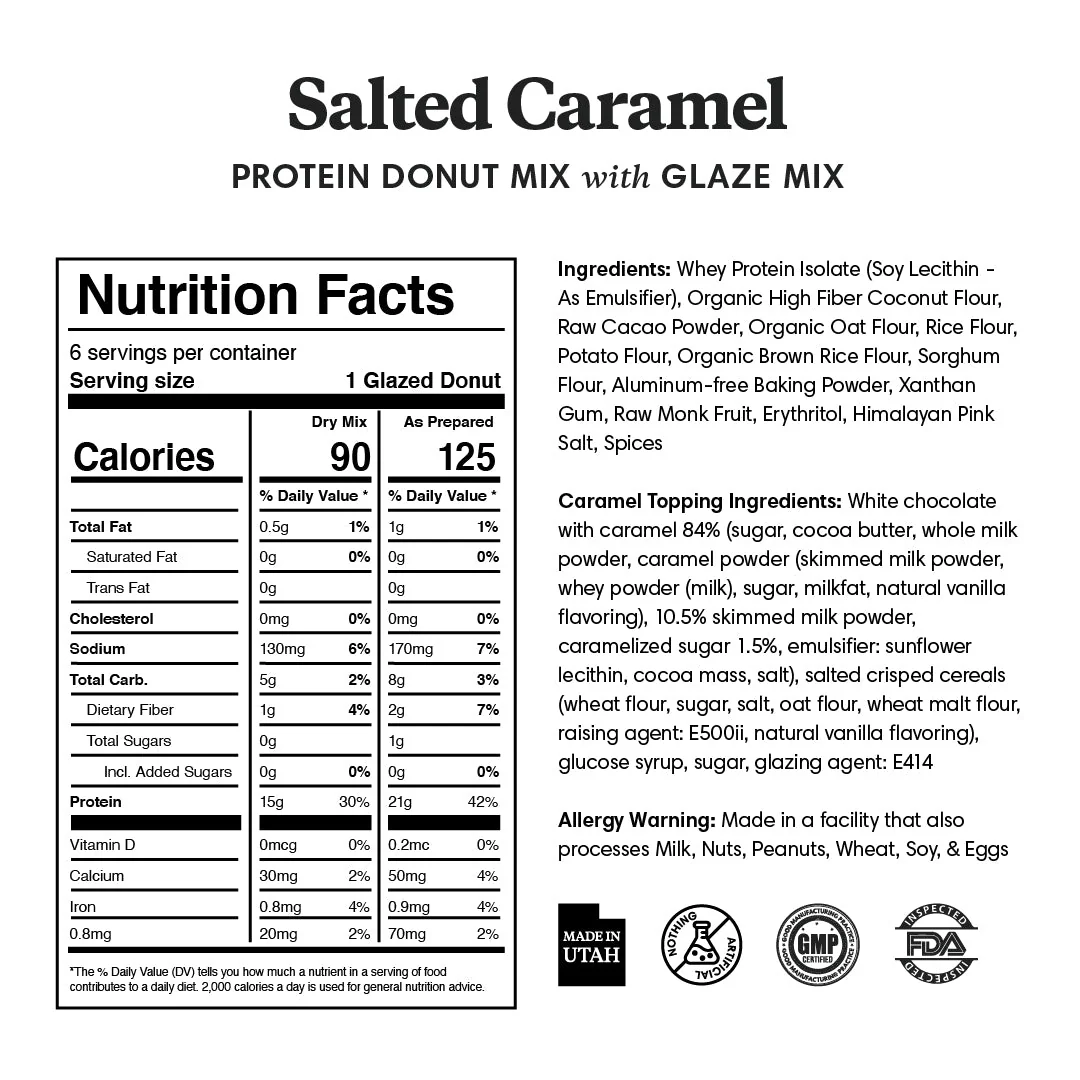 Standard Flavors Protein Donut Mixes - One Time Purchase - Image 50