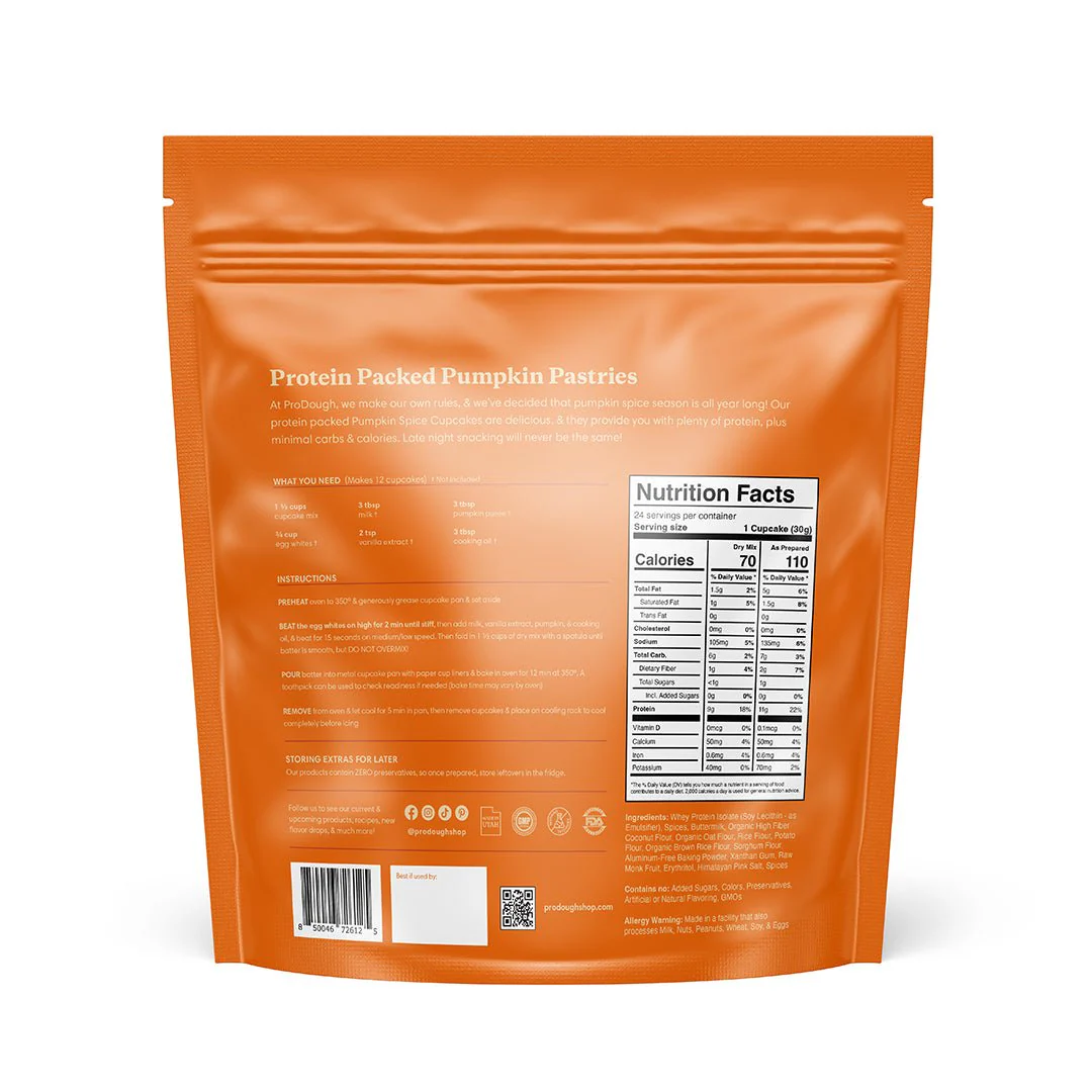 Pumpkin Spice Protein Cupcake Mix - Image 6
